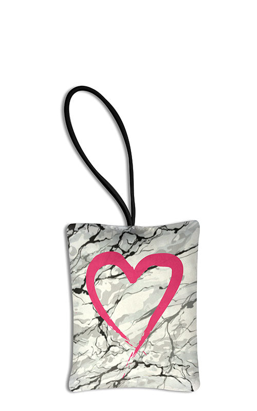 Marble Pink Heart